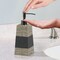 Cement Soap Dispenser Pump Bottle | Bathroom & Kitchen | Holds Soap, Lotion & Sanitizer | Antique Stone